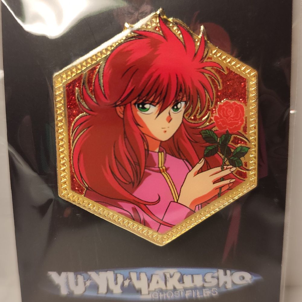 Yu Yu Hakusho Yoko Kurama Golden Series 2 Enamel Pin Official Anime Collectible